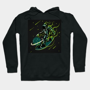 Space surfer astronaut Hoodie